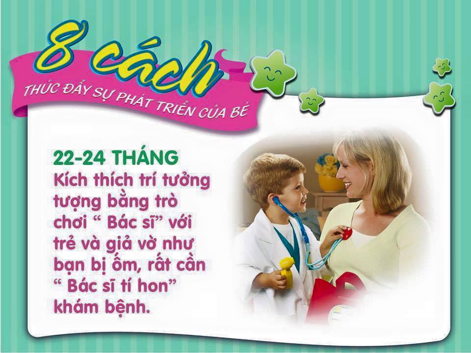 Kích thích trí tưởng tượng, khả năng phám đoán của trẻ bằng trò chơi Bác sĩ