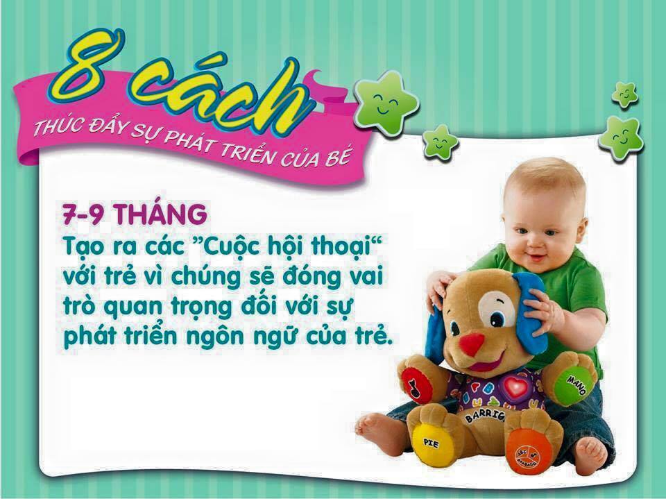 Hội thoại với con nhỏ để phát triển ngôn ngữ cho con trẻ